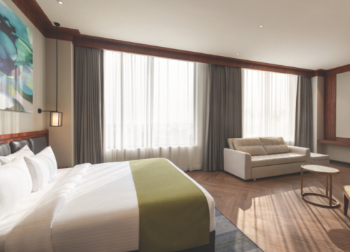 Suite Room at 5 star hotel Wyndham Garden Sonipat Murthal